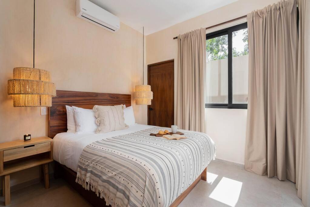 דירות טולום Lujoso Departamento Boho-Chic Con Alberca Privada מראה חיצוני תמונה