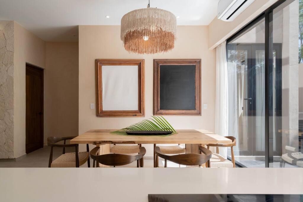 דירות טולום Lujoso Departamento Boho-Chic Con Alberca Privada מראה חיצוני תמונה