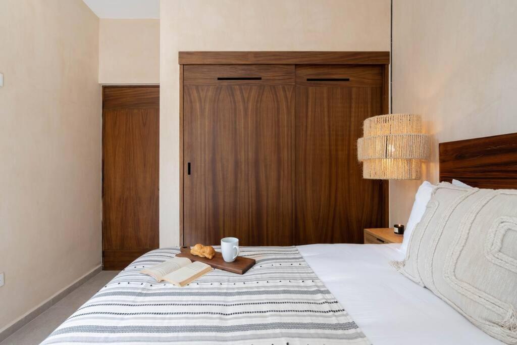 דירות טולום Lujoso Departamento Boho-Chic Con Alberca Privada מראה חיצוני תמונה