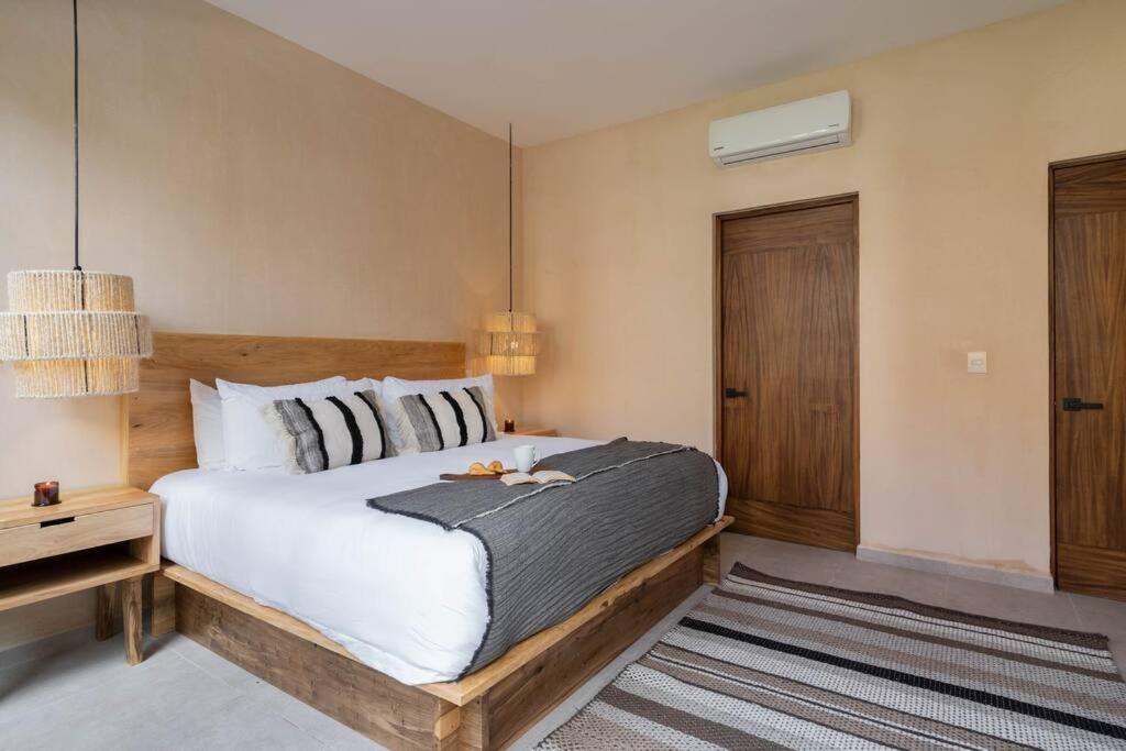 דירות טולום Lujoso Departamento Boho-Chic Con Alberca Privada מראה חיצוני תמונה