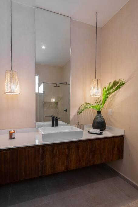 דירות טולום Lujoso Departamento Boho-Chic Con Alberca Privada מראה חיצוני תמונה
